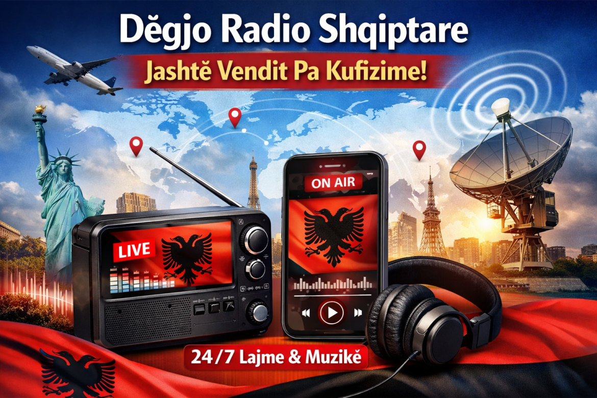 Si të dëgjosh radio shqiptare jashtë vendit pa kufizime